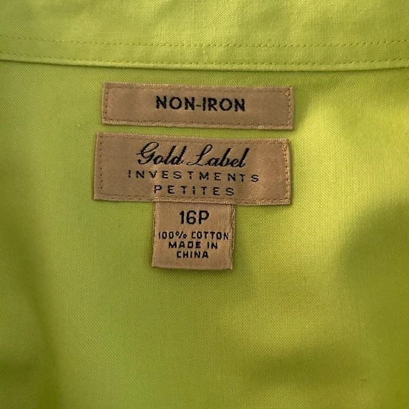Blouse Gold label investments woman’s 16 petite shirt top - Picture 4 of 4